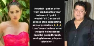 साजिद खान के Big Boss जाने पर भड़कीं उर्फी जावेद, बोलीं- लड़कियों को अपना प्राइवेट पार्ट दिखाने वाले का समर्थन क्यों?