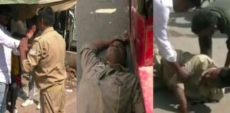 वाराणसी: नशे में धुत सिपाही ने जमकर काटा हंगामा, चौकी इंचार्ज से भी की अभद्रता, Video वायरल