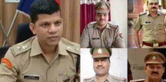 आगरा: SSP की कार्रवाई से पुलिसकर्मियों में हड़कंप, 3 थाना प्रभारी व 2 दारोगाओं पर गिरी गाज