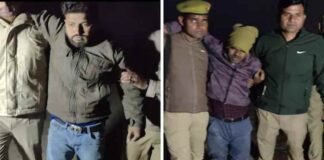 बरेली : चौकी में घुस कर सिपाही पर फायरिंग करने वाले बदमाश मुठभेड़ में गिरफ्तार, वाहन चेकिंग के दौरान भी कांस्टेबल को मारी गोली