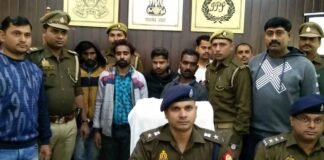 फर्रुखाबाद : घर में घुसकर दिया था लूट की वारदात को अंजाम, पुलिस ने 48 घंटे में खुलासा कर 4 लुटेरों को किया गिरफ्तार