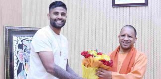 सूर्यकुमार यादव ने सीएम योगी से की मुलाकात, मुख्यमंत्री बोले- Mr. 360°…