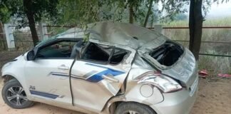 बस्ती: पहले कार चालक ने PRD जवान को मारी जोरदार टक्कर, फिर वीडियो बनाने वाले सिपाही को भी पीटा
