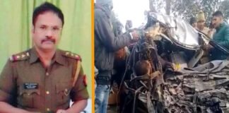 प्रतापगढ़: सड़क हादसे में प्रयागराज पुलिस कमिश्नरेट में तैनात इंस्पेक्टर की मौत, कार का दरवाजा काटकर निकाला गया शव Pratapgarh Inspector Amar Singh Raghuvanshi