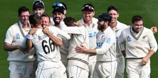 ENG vs NZ: फॉलोआन खेलने के बाद न्यूजीलैंड की इंग्लैंड पर 1 रन से रोमांचक जीत New Zealand beat England