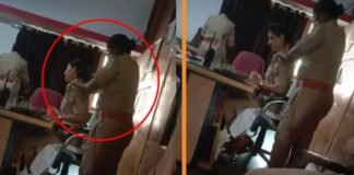 कासगंज: थाना प्रभारी करा रही थीं महिला सिपाही से मसाज, Video देख आग बबूला हुए SP, लाइन हाजिर कर बैठाई जांच Kasganj massage video