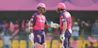 RR vs DC: दिल्ली कैपिटल्स ने टॉस जीतकर किया पहले गेंदबाजी का फैसला, जोस बटलर और यशस्वी जायसवाल क्रीज पर मौजूद RR vs DC