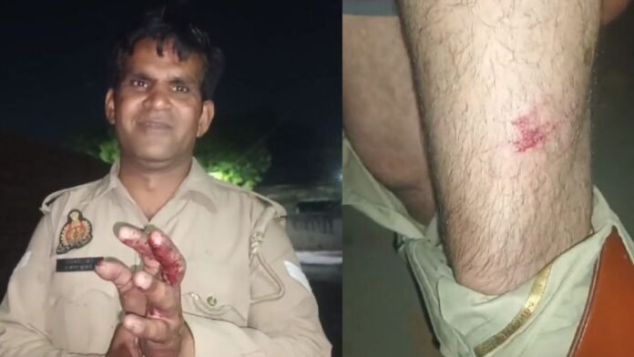 Agra inspector beat up constable
