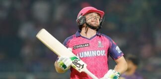 IPL 2023: जोस बटलर पर मैच फीस का 10 फीसदी जुर्माना, यशस्वी जायसवाल के लिए कुर्बान किया था अपना विकेट Jos Buttler