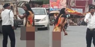 आगरा: किन्नर ने ट्रैफिक सिपाही से गाली-गलौच करते हुए मारे थप्पड़, धक्कामुक्की कर फाड़ी वर्दी, शराब पीने से किया था मना Agra Kinnar traffic constable