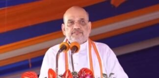 लखनऊ में 2024 में मोदी को तीसरी बार देश का पीएम बनाने का संकल्प दिला गए शाह