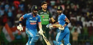 IND vs PAK: भारत ने पाकिस्तान को दिया 357 रनों का लक्ष्य, केएल राहुल और किंग कोहली ने जड़े शतक