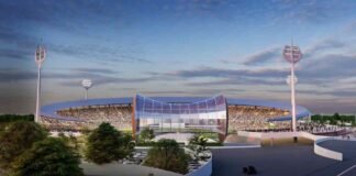 वाराणसी: रुद्राक्ष इंटरनेशनल कन्वेंशन सेंटर के बाद अब अंतरराष्ट्रीय क्रिकेट स्टेडियम में भी दिखेगी भगवान शिव व काशी की झलक