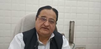 मुरादाबाद: AMU में जुलूस-नारेबाजी पर सपा सांसद डॉ. एसटी हसन बोले- क्या फिलिस्तीन का साथ देना कोई जुर्म है ST Hasan Palestine