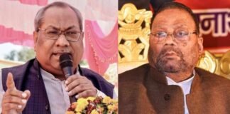 UP: कैबिनेट मंत्री संजय निषाद ने सपा नेता स्वामी प्रसाद मौर्य को बताया ‘पागल कुत्ता’, बोले- काटने के लिए घूमता है इधर-उधर Sanjay Nishad Swami Prasad Maurya