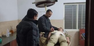 पीलीभीत में दबिश देने गई पुलिस टीम पर फायरिंग, आरोपी को पकड़ने गए सिपाही को मार दी गोली pilibhit constable shahrukh