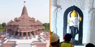 Ram Mandir: गर्भगृह में स्थापित प्रभु श्रीराम की दिव्य मूर्ति की पहली तस्वीर आई सामने Idol of Lord Ram