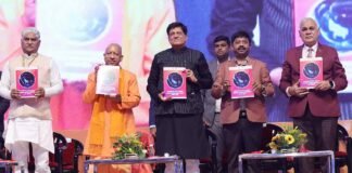 GBC 4.0: एफडीआई कॉन्क्लेव में शामिल हुए केंद्रीय मंत्री पीयूष गोयल, कहा- CM योगी ने 8 साल में बदल दी UP की दिशा व दशा FDI Conclave