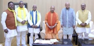 Rajya Sabha Election: सुभासपा के विधायकों ने CM योगी से की मुलाकात, NDA प्रत्याशी को समर्थन देने का किया ऐलान SBSP MLAs