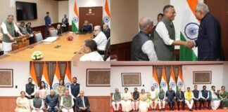 दिल्ली: उपराष्ट्रपति ने संजय सेठ समेत 10 नवनिर्वाचित सदस्यों को दिलाई राज्यसभा सांसद की शपथ Sanjay Seth