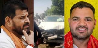 बीजेपी सांसद बृजभूषण सिंह के बेटे करण के काफिले ने 3 बच्चों को रौंदा, 2 की मौके पर मौत, एक की हालत गंभीर