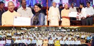 CM योगी ने 7720 लेखपालों को वितरित किए नियुक्ति पत्र, कहा- 7 सालों से निष्पक्ष रूप से चल रही नियुक्ति प्रक्रिया 7720 Lekhpal