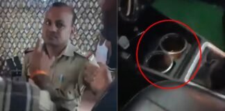 झांसी: ढाबे पर मुफ्त में चिकन मांगने वाले दारोगा की बन गई ‘रील’, कार में शराब के पैग देख SSP ने की बड़ी कार्रवाई Jhansi