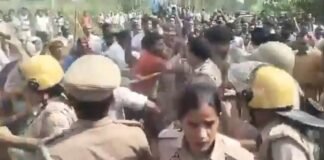 मुरादाबाद में युवक की मौत पर बवाल, दौड़ा-दौड़ाकर पीटे गए पुलिसकर्मी, बंधक बनाया, फाड़ी वर्दी Moradabad