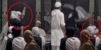 VIDEO: मुरादाबाद में मौलाना की भरी पंचायत में महिला ने की चप्पलों से पिटाई, करतूत सुन उड़ जाएंगे होश… moradabad