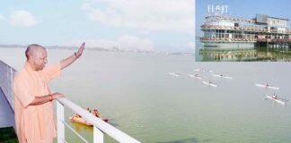 गोरखपुर: रामगढ़ताल में बने फ्लोटिंग रेस्टोरेंट का योगी ने किया उद्घाटन, कहा-आधुनिक सोच के साथ विकास और रोजगार का संगम बन रहा शहर