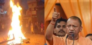 बहराइच में मूर्ति विसर्जन के दौरान पथराव-फायरिंग, एक की मौत, योगी बोले- उपद्रावियों को बख्शेंगे नहीं