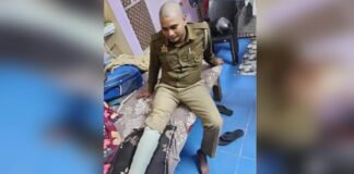 वाराणसी: चोरी के आरोपी ने सिपाही को बाइक के सामने धकेला, टक्कर से पैर हुआ फ्रैक्चर Varanasi