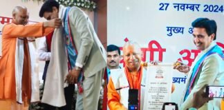 प्रयागराज: CM योगी ने कुमार विश्वास को दी मानद उपाधि, कहा- युवा आज का नागरिक, बेटियों का दबदबा CM Yogi Adityanath