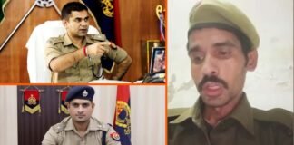 UP: सिपाही अखिलेश यादव की धमकी का Video वायरल, बोला- पहले IPS अजयपाल शर्मा और यशवीर सिंह को मारूंगा गोली Constable Akhilesh Yadav