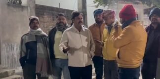 लखीमपुर में BJP विधायक पर फायरिंग, बाल-बाल बचे: पत्नी संग वॉक पर थे निकले, घर से 100 मीटर दूर हुई वारदात BJP MLA Saurabh Singh