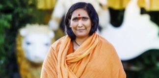 साध्वी ऋतंभरा को पद्म भूषण सम्मान, सामाजिक सेवा में उत्कृष्ट योगदान के लिए मिली पहचान Sadhvi Rithambara