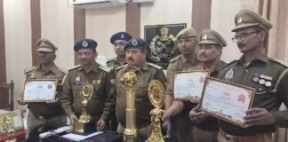 राज्य स्तरीय प्रादेशिक फल शाकभाजी एवं पुष्प प्रदर्शनी में जिला कारागार रहा अव्वल पुरस्कार मिलने से अभिभूत हुए जेलर डी.के पांडेय