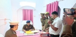 एसपी जीआरपी ने किया थाना देवरिया का वार्षिक निरीक्षण