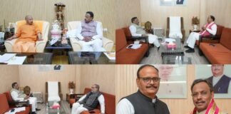 योगी मंत्रिमंडल के विस्तार की तैयारी, बीजेपी जिलाध्यक्षों की भी लिस्ट तैयार, राष्ट्रीय महामंत्री विनोद तावड़े ने की खास बैठक Vinod Tawde