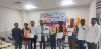 एम्स गोरखपुर में शहीद दिवस पर स्वैच्छिक रक्तदान शिविर का हुआ आयोजन