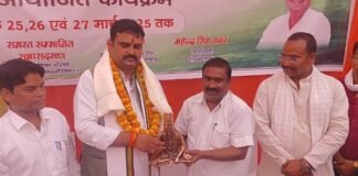 संतकबीरनगर: यूपी में भाजपा सरकार के 8 साल बेमिसाल, हर वर्ग को मिला लाभ : अंकुर तिवारी