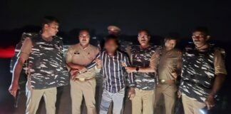 संतकबीरनगर में पुलिस मुठभेड़ में दो शातिर अपराधी गिरफ्तार, एक के दाहिने पैर में लगी गोली