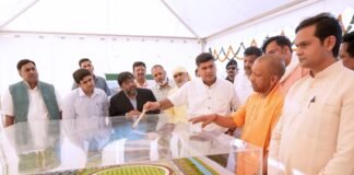 मुख्यमंत्री ने किया 5000 की क्षमता वाले इंटीग्रेटेड स्टेट ऑफ आर्ट कन्वेंशन सेंटर का शिलान्यास