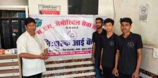 रसूलपुर स्थित लांग लाइफ नर्सिंगहोम में निशुल्क नेत्र चिकित्सा कैम्प का आयोजन किया गया