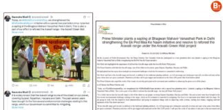 Environment Day: पीएम मोदी ने लॉन्च की ‘अरावली ग्रीन वॉल परियोजना, ‘एक पेड़ मां के नाम’ योजना का विस्तार