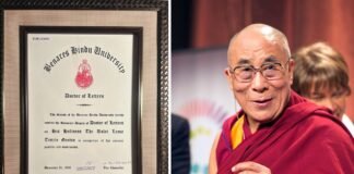 UP: BHU ने जारी की दलाई लामा की खोई डि.लिट डिग्री की डुप्लीकेट कॉपी