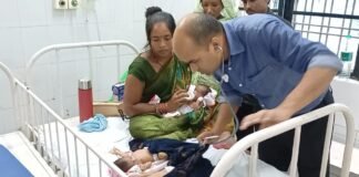 बलरामपुर में महिला ने दिया तीन बच्चों को जन्म, डॉक्टरों ने दी नई जिंदगी