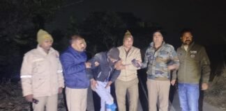 संतकबीरनगर में मुठभेड़ में शातिर चोर के पैर में लगी गोली, 60 हजार नकदी व तमंचा बरामद