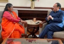 क्या साध्वी निरंजन ज्योति होंगी BJP की नई यूपी अध्यक्ष! राष्ट्रीय अध्यक्ष JP नड्डा से मुलाकात के बाद अटकलें तेज