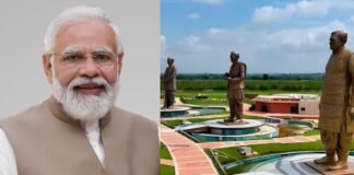 लखनऊ: राष्ट्र प्रेरणा स्थल म्यूजियम तैयार, कल PM मोदी करेंगे अटलजी और दो अन्य महापुरुषों की मूर्तियों का अनावरण